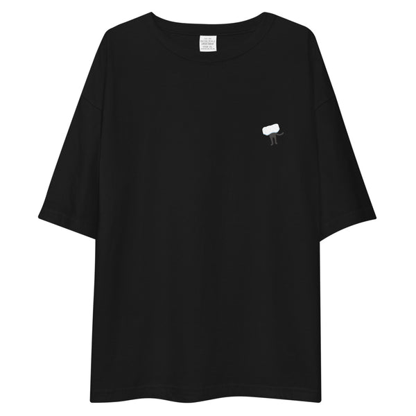 【黒猫】黒猫のビッグTシャツ
